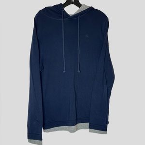 Abercrombie & Fitch Men’a Blue Fleece Hoodie M